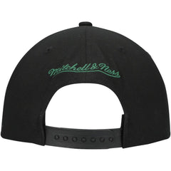 New Jersey Devils Mitchell & Ness Core Team Script 2.0 Snapback Hat - Black - NHL