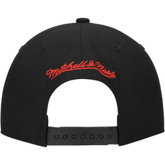 Washington Capitals Mitchell & Ness Core Team Script 2.0 Snapback Hat - Black - NHL