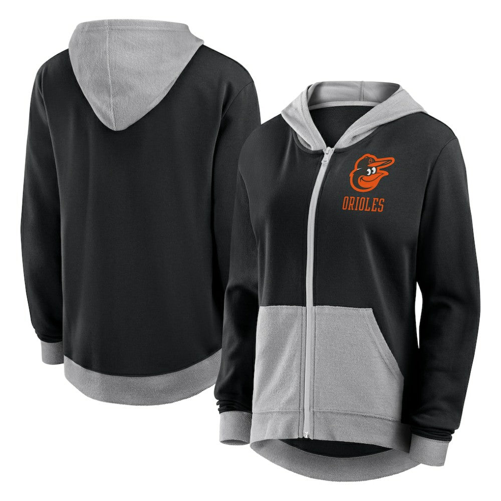 Baltimore Orioles Fanatics Women's Hit It French Terry Full-Zip Hoodie - MLB