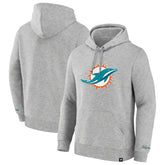 Miami Dolphins Legacy Fleece Pullover Hoodie Heather Gray | Fanatics