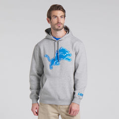 Detroit Lions Legacy Fleece Pullover Hoodie Heather Gray | Fanatics