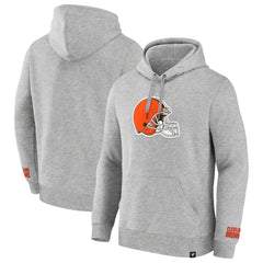 Cleveland Browns Legacy Fleece Pullover Hoodie Heather Gray | Fanatics