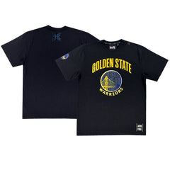 Golden State Warriors NBA x Two Hype Unisex Culture & Hoops T-Shirt - Black - NBA
