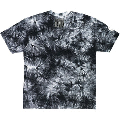 Brooklyn Nets NBA x Two Hype Unisex Culture & Hoops Tie-Dye T-Shirt - Black - NBA