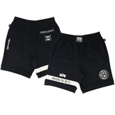 Brooklyn Nets NBA x Two Hype Unisex Culture & Hoops Premium Classic Fleece Shorts - Black - NBA