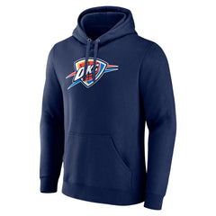 Oklahoma City Thunder Primary Logo Pullover Hoodie Navy - NBA