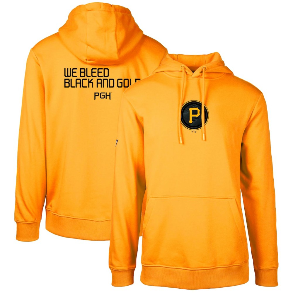 Pittsburgh Pirates Levelwear City Connect Podium Core 2.0 Pullover Hoodie - MLB