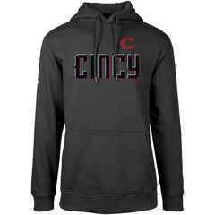 Cincinnati Reds Levelwear City Connect Podium Core Logo Pullover Hoodie - MLB