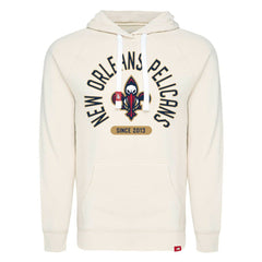 New Orleans Pelicans Sportiqe Unisex Olsen Raglan Tri-Blend Pullover Hoodie Cream - NBA
