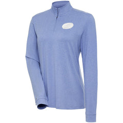 Carolina Hurricanes Antigua Women's White Logo Mentor Quarter-Zip Jacket - Lavender - NHL