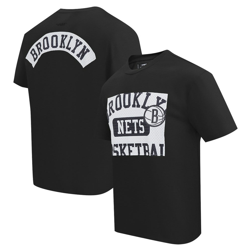 Brooklyn Nets Pro Standard Made To Play Drop Shoulder T-Shirt Black - NBA