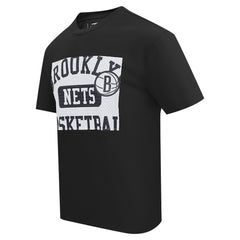 Brooklyn Nets Pro Standard Made To Play Drop Shoulder T-Shirt Black - NBA
