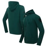 Milwaukee Bucks Pro Standard Triple Tonal DK Full-Zip Hoodie Jacket Hunter Green - NBA