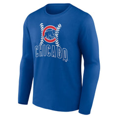 Chicago Cubs Personalized Name & Number Fastball Long Sleeve T-Shirt - MLB