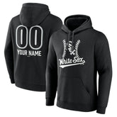 Chicago White Sox Personalized Name & Number Fastball Pullover Hoodie - MLB