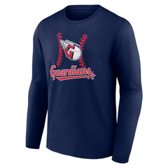 Cleveland Guardians Personalized Name & Number Fastball Long Sleeve T-Shirt - MLB