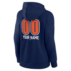 Detroit Tigers Women's Personalized Name & Number Fastball Pullover Hoodie - MLB