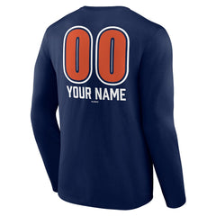 Houston Astros Personalized Name & Number Fastball Long Sleeve T-Shirt - MLB