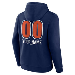 Houston Astros Personalized Name & Number Fastball Pullover Hoodie - MLB