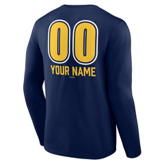Milwaukee Brewers Personalized Name & Number Fastball Long Sleeve T-Shirt - MLB