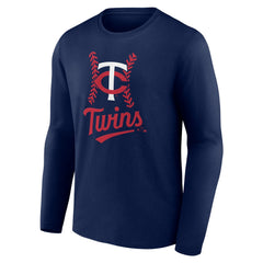 Minnesota Twins Personalized Name & Number Fastball Long Sleeve T-Shirt - MLB