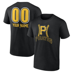 Pittsburgh Pirates Personalized Name & Number Fastball T-Shirt - MLB