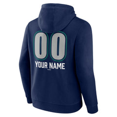 Seattle Mariners Personalized Name & Number Fastball Pullover Hoodie - MLB