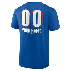 Texas Rangers Personalized Name & Number Fastball T-Shirt - MLB