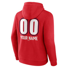 Washington Nationals Personalized Name & Number Fastball Pullover Hoodie - MLB