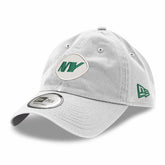 New York Jets New Era Casual Classic Adjustable Hat White | NFL