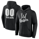 Los Angeles Dodgers Personalized Name & Number Fastball Pullover Hoodie - MLB
