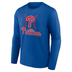 Philadelphia Phillies Personalized Name & Number Fastball Long Sleeve T-Shirt - MLB