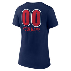 St. Louis Cardinals Women's Personalized Name & Number Fastball V-Neck T-Shirt - MLB