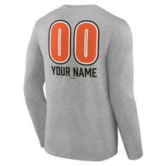 Baltimore Orioles Personalized Name & Number Fastball Long Sleeve T-Shirt - MLB