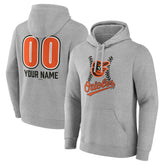 Baltimore Orioles Personalized Name & Number Fastball Pullover Hoodie - MLB
