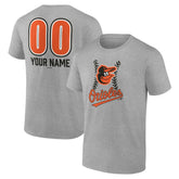Baltimore Orioles Personalized Name & Number Fastball T-Shirt - MLB