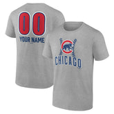 Chicago Cubs Personalized Name & Number Fastball T-Shirt - MLB