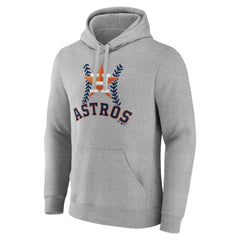 Houston Astros Personalized Name & Number Fastball Pullover Hoodie - MLB