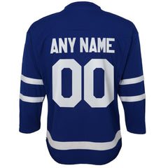Toronto Maple Leafs Youth Home Replica Custom Jersey - Blue - NHL