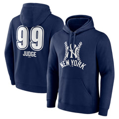 Aaron Judge New York Yankees Fastball Player Name & Number Pullover Hoodie - MLB