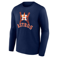 Jose Altuve Houston Astros Fastball Player Name & Number Long Sleeve T-Shirt - MLB