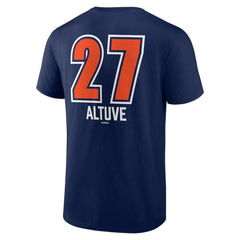 Jose Altuve Houston Astros Fastball Player Name & Number T-Shirt - MLB