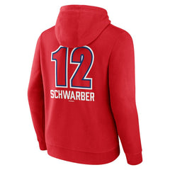 Kyle Schwarber Philadelphia Phillies Fastball Player Name & Number Pullover Hoodie - MLB
