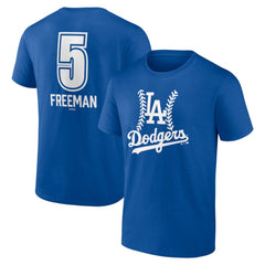 Freddie Freeman Los Angeles Dodgers Fastball Player Name & Number T-Shirt - MLB