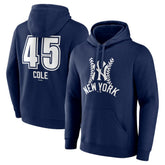 Gerrit Cole New York Yankees Fastball Player Name & Number Pullover Hoodie - MLB