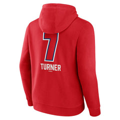 Trea Turner Philadelphia Phillies Fastball Player Name & Number Pullover Hoodie - MLB