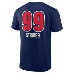 Spencer Strider Atlanta Braves Fastball Player Name & Number T-Shirt - MLB