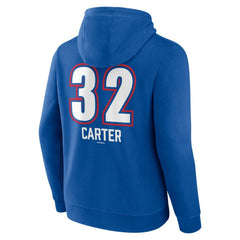 Evan Carter Texas Rangers Fastball Player Name & Number Pullover Hoodie - MLB