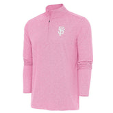 San Francisco Giants Antigua Hunk Quarter-Zip Top - MLB
