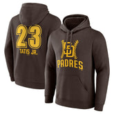 Fernando Tatis Jr. San Diego Padres Fastball Player Name & Number Pullover Hoodie - MLB